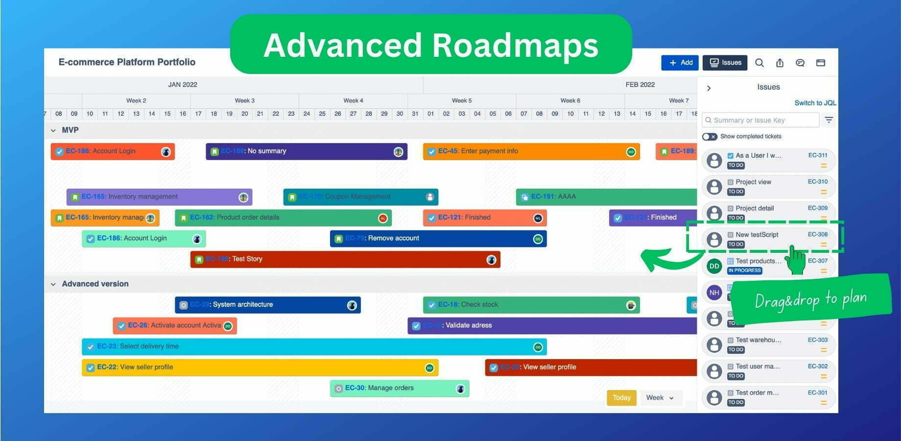 Advanced Roadmaps