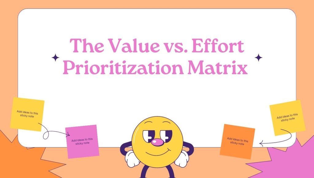 The Value vs. Effort Prioritization Matrix