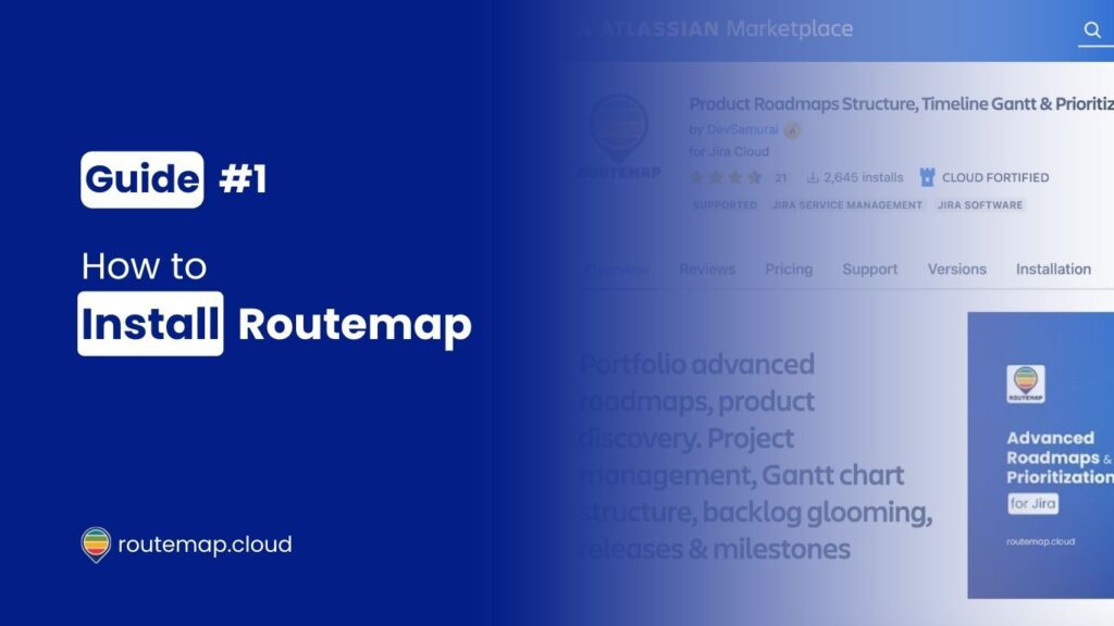 How to Install Routemap for Jira