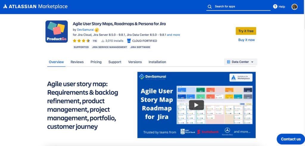 Among roadmapping tools for Jira, ProductGo will be a feature-packed solution