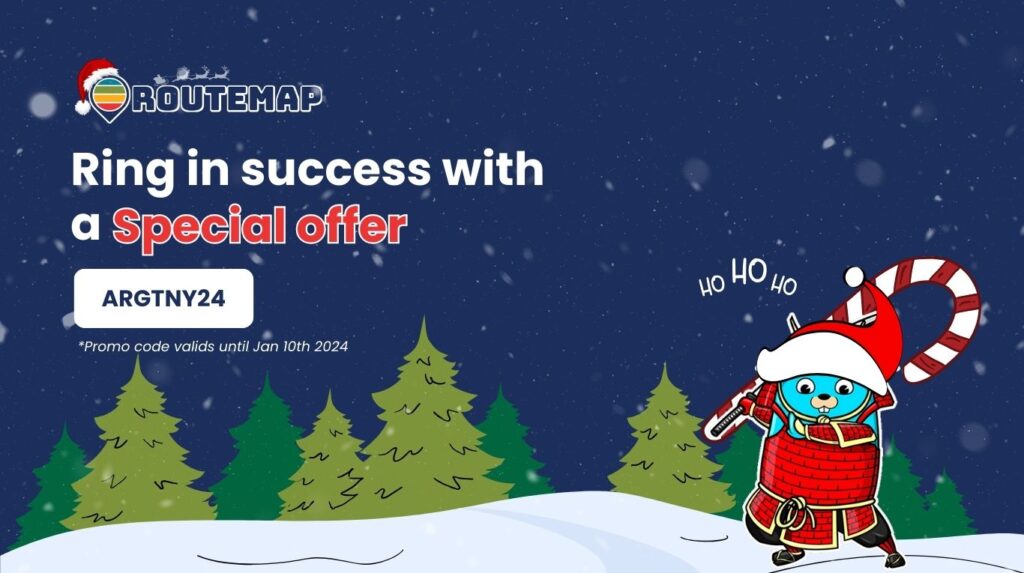 Ring in success with Routemap's offer this festive season!