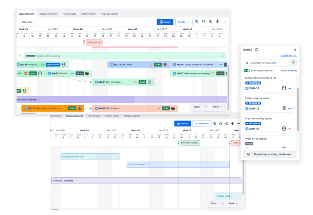 Advanced Roadmap For Jira Routemap