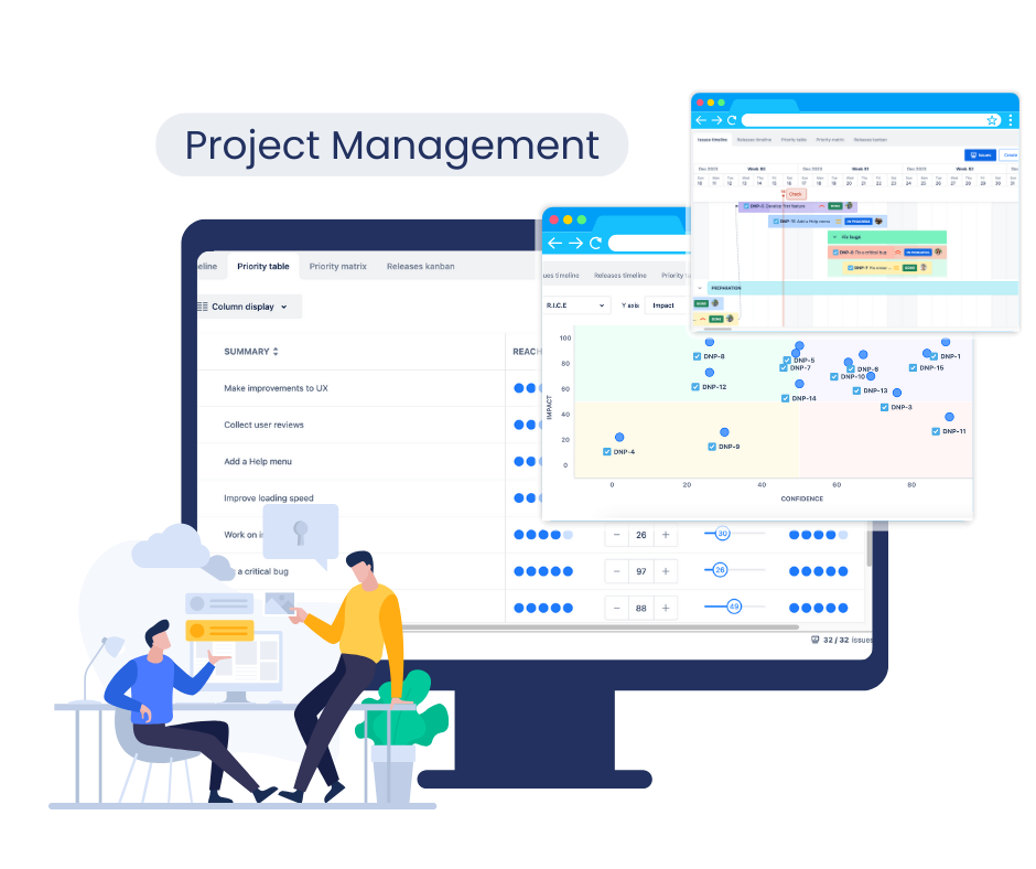 Solutions for Project Management teams